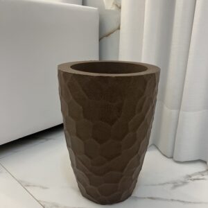 Vaso Polietileno Coluna Pedra Moderno Premium p/ Plantas e Jardins