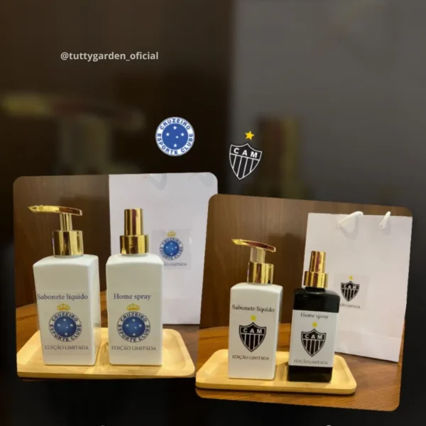 Kit Sabonete Líquido e Home Spray Temático