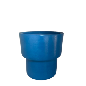 VASO DECORATIVO M AZUL DEGRAU